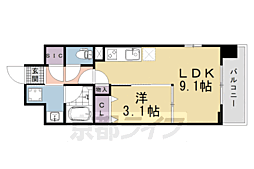 リシュドール梅小路 4階