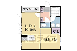 エムルーブル　Ｃ棟 2階/2-A
