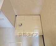洗濯機置き場です