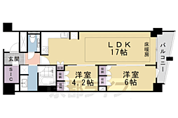ザ・パークハウス京都河原町 11階/-