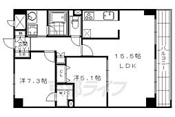リヴェール綾堀川 7階/-