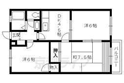 叡山電鉄鞍馬線 岩倉駅 徒歩10分 2階/-