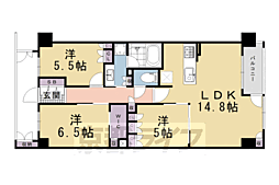 ファインレジデンス京都五条通 6階/-