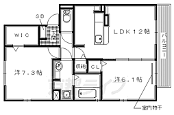 京阪本線 樟葉駅 徒歩20分 2階/-