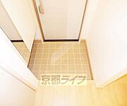 靴収納付の玄関
