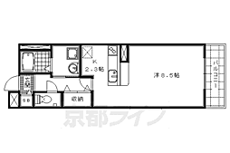 JR山陰本線 円町駅 徒歩3分 1階/-