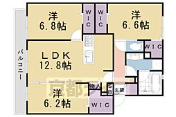 メゾン・カナール 3LDKの間取図画像