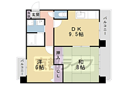 祥々ビル 2LDKの間取図画像