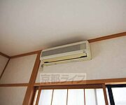 エアコンが和室にも。