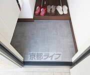 スッキリとした玄関・