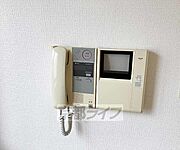 モニター付きのインターフォンです・