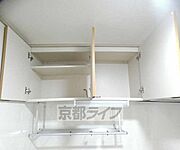 キッチン天袋収納です