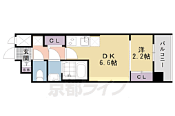 ソルテラス京都西大路　郁 7階/-