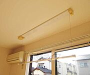 室内干しも可能です