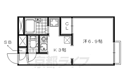 JR片町線(学研都市線) 下狛駅 徒歩4分 2階/-