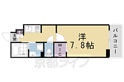 エアリーガーデン 1Kの間取図画像