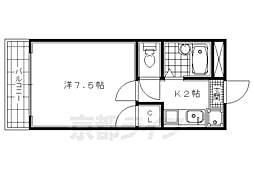 京福電気鉄道北野線 北野白梅町駅 徒歩15分