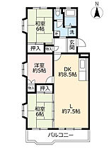 URアーバニア滝子南  ｜ 愛知県名古屋市瑞穂区竹田町2丁目（賃貸マンション3LDK・4階・78.11㎡） その2