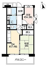 URアーバンラフレ虹ヶ丘南  ｜ 愛知県名古屋市名東区植園町2丁目（賃貸マンション2DK・4階・48.15㎡） その2