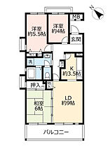 URアーバンラフレ星ヶ丘  ｜ 愛知県名古屋市千種区星ケ丘1丁目（賃貸マンション3LDK・3階・69.93㎡） その2