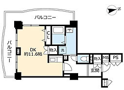 UR都市機構アーバンラフレ星ケ丘4号棟 2LDKの間取図画像