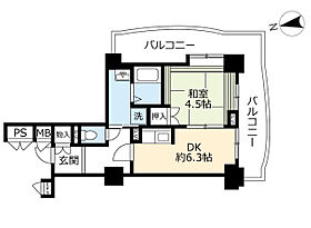 4階 / 1DK / 39.79㎡