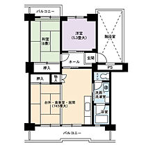 1階 / 2LDK / 62.03㎡