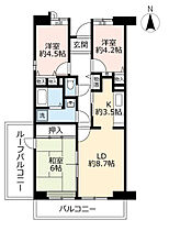 URアーバニア志賀公園  ｜ 愛知県名古屋市北区中丸町3丁目（賃貸マンション3LDK・7階・69.50㎡） その1