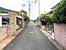 外観：前面道路写真。