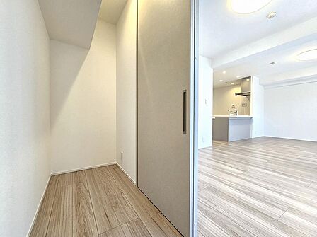 たっぷりある収納で広々空間