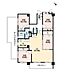 間取り：広々ルーフバルコニー付き97.25ｍ2の広々4LDK！6階南西向き角部屋で陽当たり+風通し+眺望良好♪