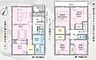間取り：WICとパントリー付きの4LDK！