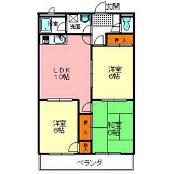 メゾン宮阪 103｜大阪府河内長野市木戸1丁目(賃貸マンション3LDK・1階・63.00㎡)の写真 その2