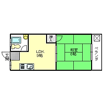 田中マンション 207 ｜ 大阪府河内長野市市町（賃貸アパート1LDK・2階・30.00㎡） その2