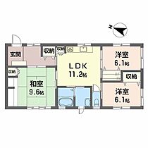 松山町4丁目貸家 1 ｜ 山口県宇部市松山町４丁目9-3（賃貸アパート3LDK・1階・82.17㎡） その2