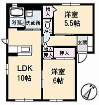 木もれ陽　三番館 101 ｜ 山口県山陽小野田市大字東高泊26-1（賃貸アパート2LDK・1階・54.81㎡） その2