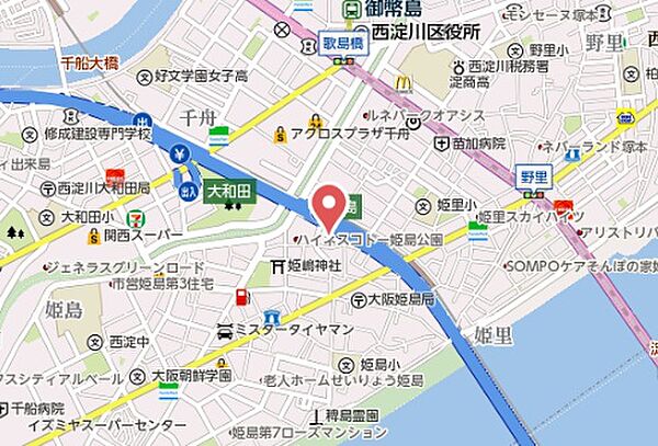 画像25:阪神本線の姫島駅より徒歩6分の立地にあります。