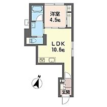 ユノートル 101 ｜ 東京都大田区西六郷２丁目28-12（賃貸マンション1LDK・1階・38.31㎡） その2