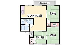 兵庫県姫路市網干区垣内南町（賃貸アパート3LDK・2階・65.79㎡） その2