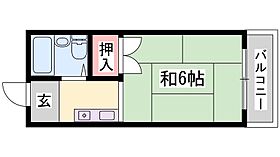 兵庫県姫路市伊伝居（賃貸アパート1R・1階・16.47㎡） その2