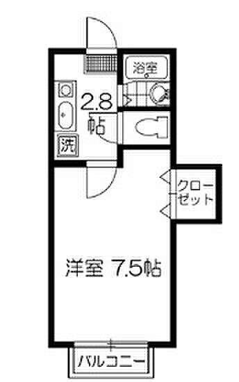 兵庫県姫路市大津区恵美酒町２丁目(賃貸アパート1K・2階・23.00㎡)の写真 その2