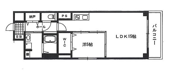 兵庫県姫路市駅前町(賃貸マンション1LDK・4階・55.19㎡)の写真 その2