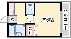 兵庫県姫路市西中島（賃貸アパート1K・2階・20.45㎡） その2