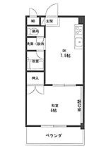 兵庫県姫路市三左衛門堀東の町（賃貸マンション1DK・2階・32.05㎡） その2