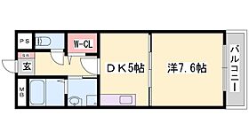 兵庫県姫路市飯田２丁目（賃貸マンション1DK・3階・34.21㎡） その2