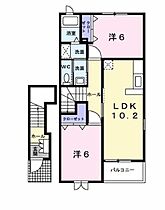 兵庫県西脇市下戸田（賃貸アパート2LDK・2階・57.02㎡） その2