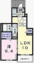 兵庫県姫路市辻井４丁目（賃貸アパート1LDK・1階・40.05㎡） その2