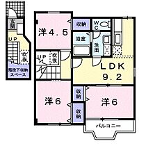 兵庫県宍粟市山崎町段（賃貸アパート3LDK・2階・65.57㎡） その2