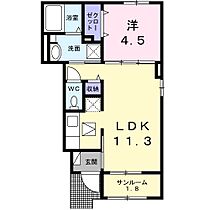 兵庫県宍粟市山崎町段（賃貸アパート1LDK・1階・40.03㎡） その2