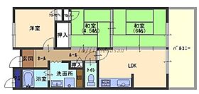 兵庫県姫路市飾磨区恵美酒（賃貸マンション3LDK・4階・51.06㎡） その2